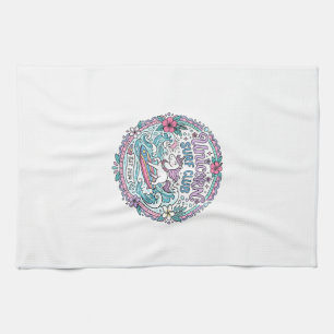 Linge De Cuisine Club de surf licorne graphique de t-shirt ludique_