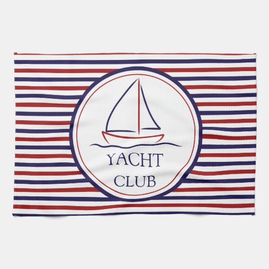 Linge De Cuisine Club de yacht (Horizontal)