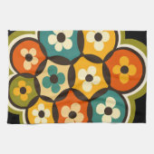 Linge De Cuisine Cluster de Fleur Radieuse (Horizontal)