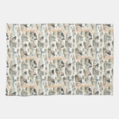 Linge De Cuisine Coastal Cottage Lighthouse Pattern (Horizontal)