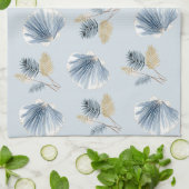 Linge De Cuisine Coastal Shell Botanical | Bleu Clair (Plié)