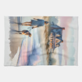 Linge De Cuisine Coastal Walk to Lighthouse at Sunset (Horizontal)