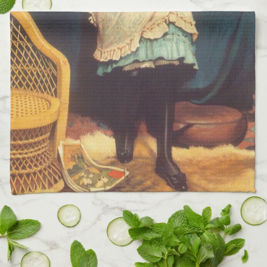 Linge De Cuisine Coaxer mieux que Teasing Charles Burton Barber (Plié)