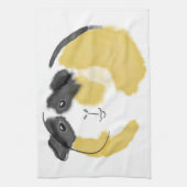 Linge De Cuisine Cobaye d'aquarelle (Vertical)