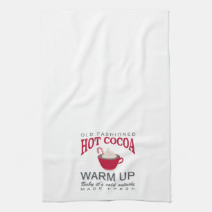 Linge De Cuisine coca chaud de la ferme de vacances