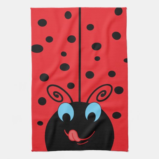Linge De Cuisine Coccinelle (Vertical)