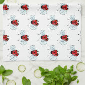 Linge De Cuisine Coccinelle (Plié)