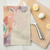 Linge De Cuisine Cochon de collier de la ferme (Quart Plié)