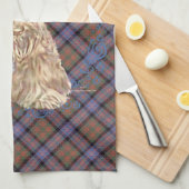 Linge De Cuisine Cochran Tartan Scottie (Quart Plié)