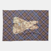 Linge De Cuisine Cochran Tartan Scottie (Horizontal)