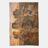 Linge De Cuisine Cockapoo de luxe Stonehenge (Vertical)