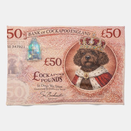 Linge De Cuisine Cockapoo Funny Dog Lover Gift  (Horizontal)