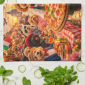 Linge De Cuisine Cockapoo Italian Luxury  (Plié)