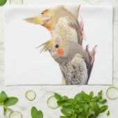 Linge De Cuisine Cockatiels (Plié)