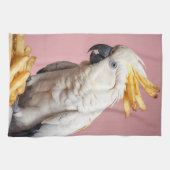 Linge De Cuisine Cockatoo Drôle Avec Crest Fries Français (Horizontal)