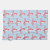 Linge De Cuisine Cockatoo rose de Galah (Horizontal)