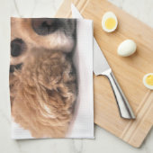 Linge De Cuisine Cocker mignon (Quart Plié)