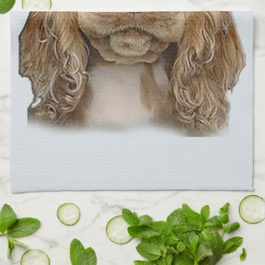 Linge De Cuisine Cocker spaniel (Plié)