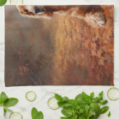 Linge De Cuisine Cocker Spaniel à l'automne Feuilles automne Inspir (Plié)