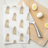 Linge De Cuisine Cocker Spaniel (Blonde Tan Golden) (Quart Plié)