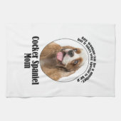 Linge De Cuisine Cocker Spaniel Maman (Horizontal)