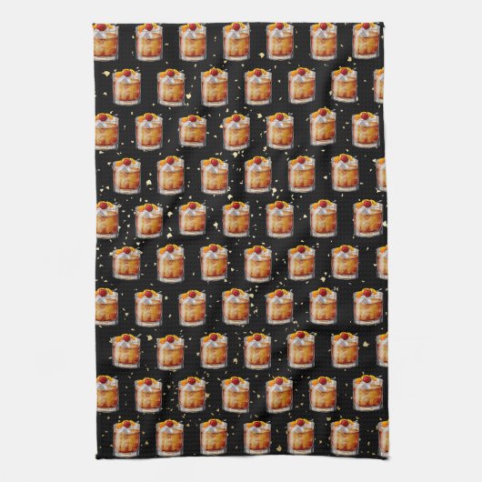 Linge De Cuisine Cocktail à l'ancienne (Vertical)