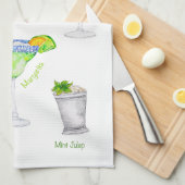 Linge De Cuisine Cocktail Art Bar Towel (Quart Plié)