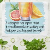 Linge De Cuisine Cocktail Bellini Recette (Plié)