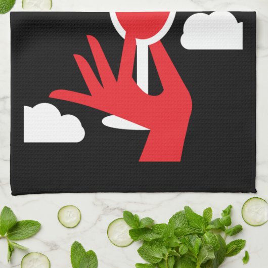 Linge De Cuisine Cocktail cosmopolite (Plié)