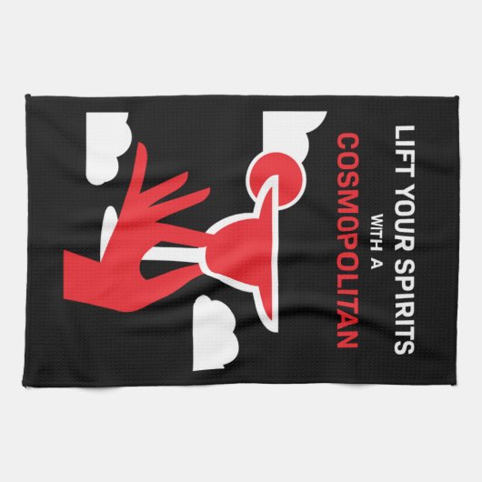 Linge De Cuisine Cocktail cosmopolite (Horizontal)