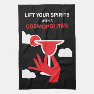 Linge De Cuisine Cocktail cosmopolite