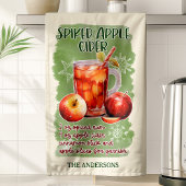 Linge De Cuisine Cocktail de Noël au cidre de pomme épicé Recette