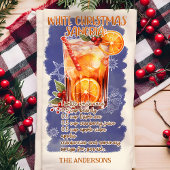 Linge De Cuisine Cocktail de Noël blanc Sangria Holiday Recette