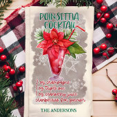 Linge De Cuisine Cocktail de Noël Poinsettia Recette