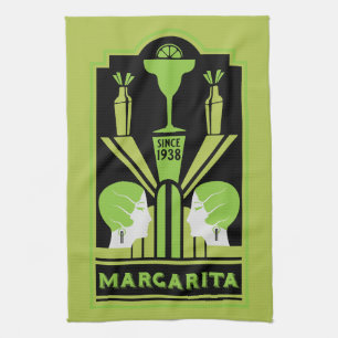 Linge De Cuisine Cocktail Margarita Art Déco