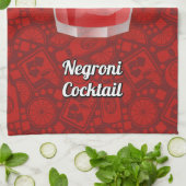 Linge De Cuisine Cocktail Negroni (Plié)