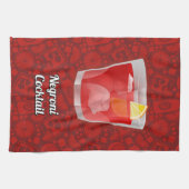 Linge De Cuisine Cocktail Negroni (Horizontal)