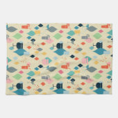 Linge De Cuisine Cocktails modernes du milieu du siècle (Horizontal)