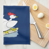 Linge De Cuisine Cocky Surfer (Quart Plié)
