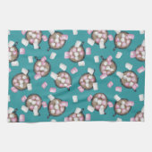 Linge De Cuisine Cocoa marshmallows chocolat chaud bonbons hiver (Horizontal)