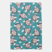 Linge De Cuisine Cocoa marshmallows chocolat chaud bonbons hiver (Vertical)