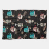 Linge De Cuisine Cocoa marshmallows chocolat chaud bonbons hiver (Horizontal)