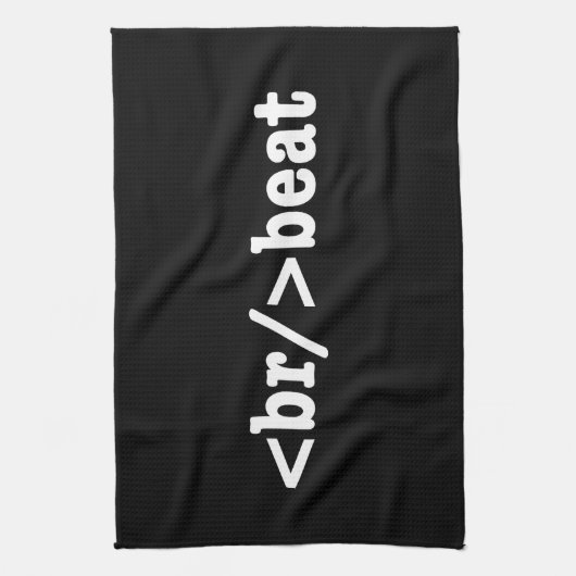 Linge De Cuisine code HTML breakbeat (Vertical)