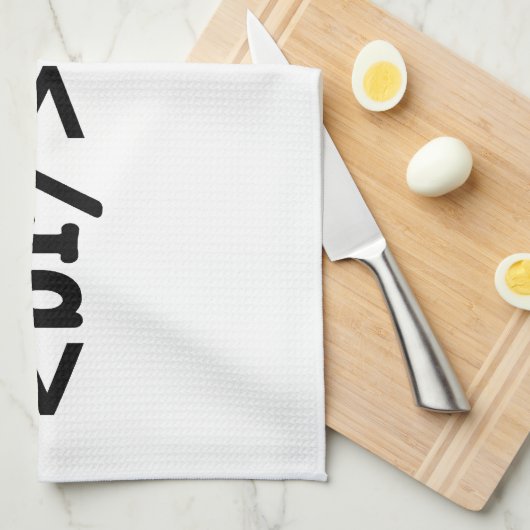 Linge De Cuisine code HTML de rupture (Quart Plié)