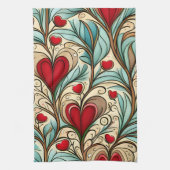 Linge De Cuisine Coeur (Vertical)