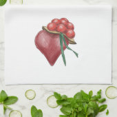 Linge De Cuisine Coeur à épaule (Plié)
