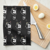 Linge De Cuisine Coeur brisé Poop - Brootsch le PooPoo (Quart Plié)