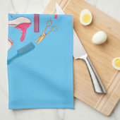 Linge De Cuisine Coeur de coiffeur Outil coiffeur (Quart Plié)