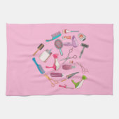 Linge De Cuisine Coeur de coiffeur Outil coiffeur (Horizontal)