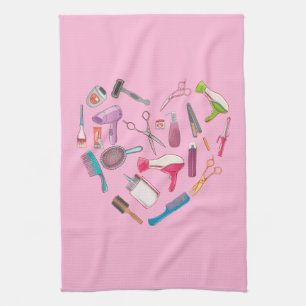 Linge De Cuisine Coeur de coiffeur Outil coiffeur